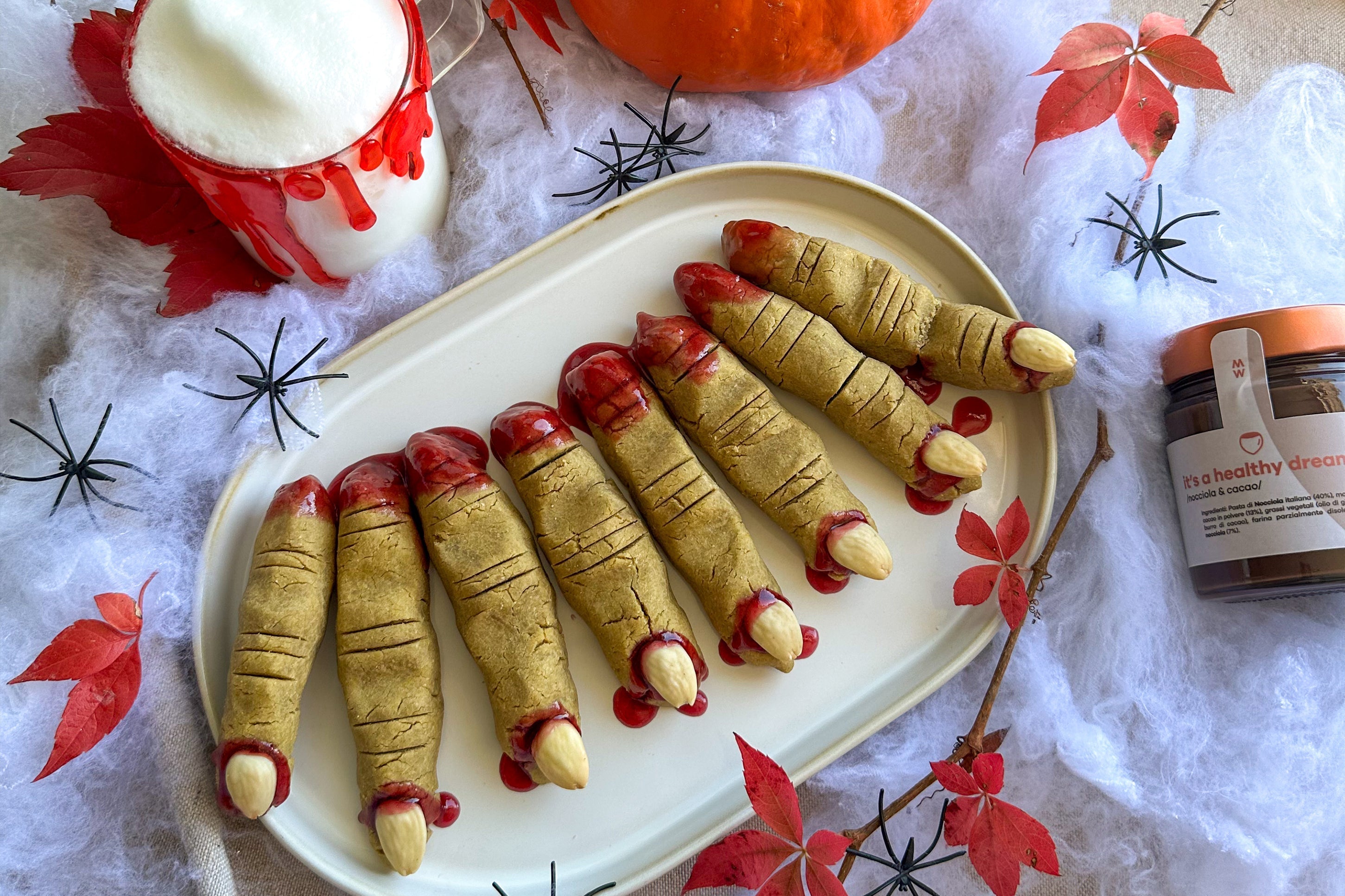 Ricetta Biscotti di Halloween - Spooky Fingers, le Dita della Strega Mozzate