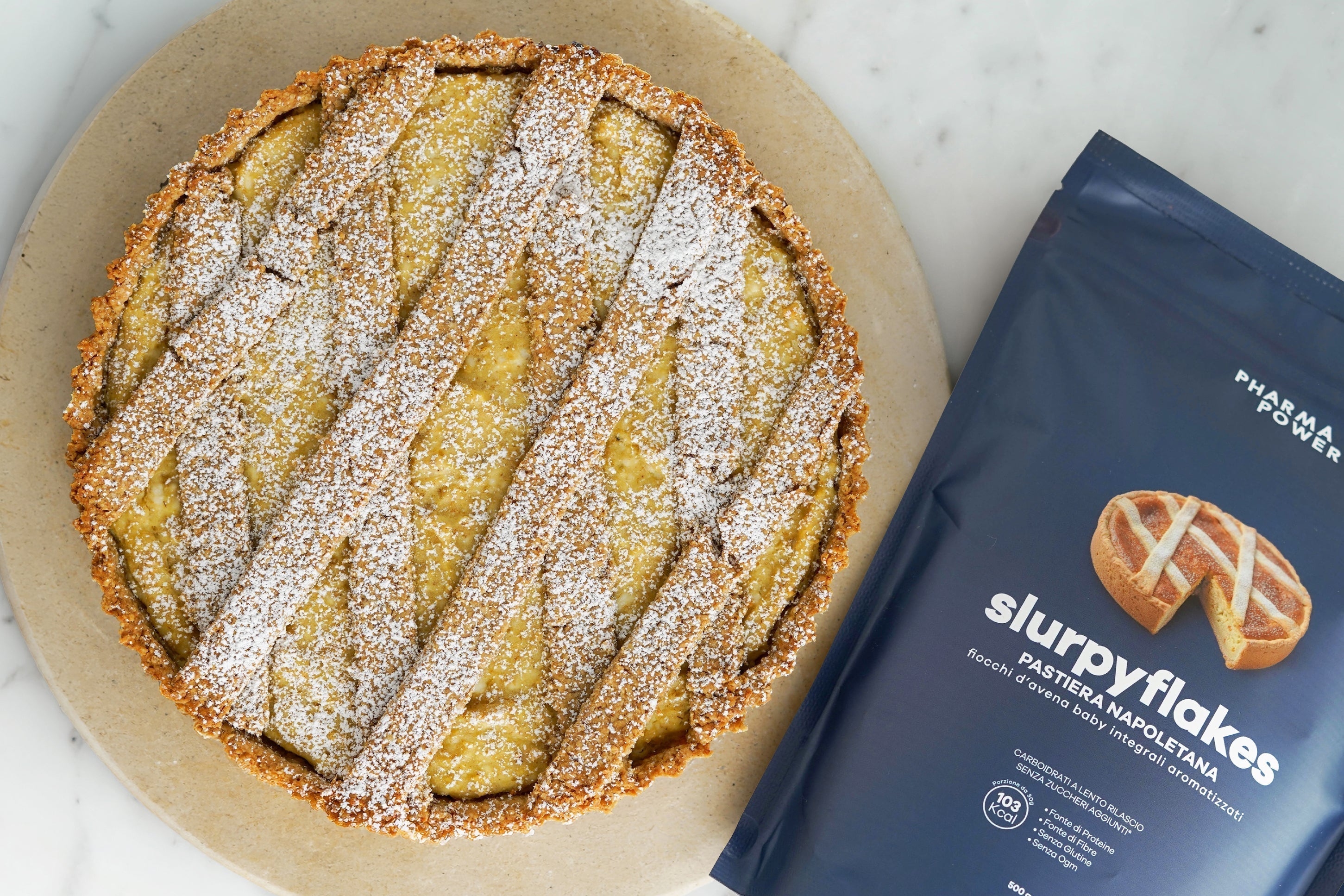Ricetta Pastiera Light Fit con Avena