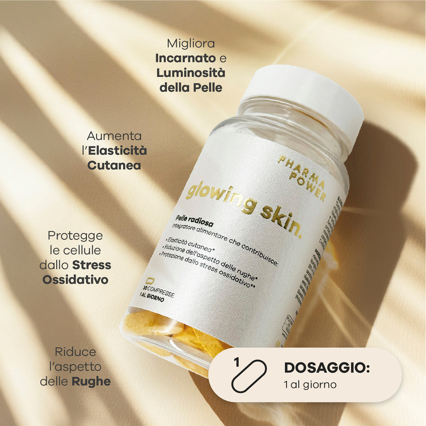Kit Pelle Splendente. Glowing Skin + Hydro Collagen
