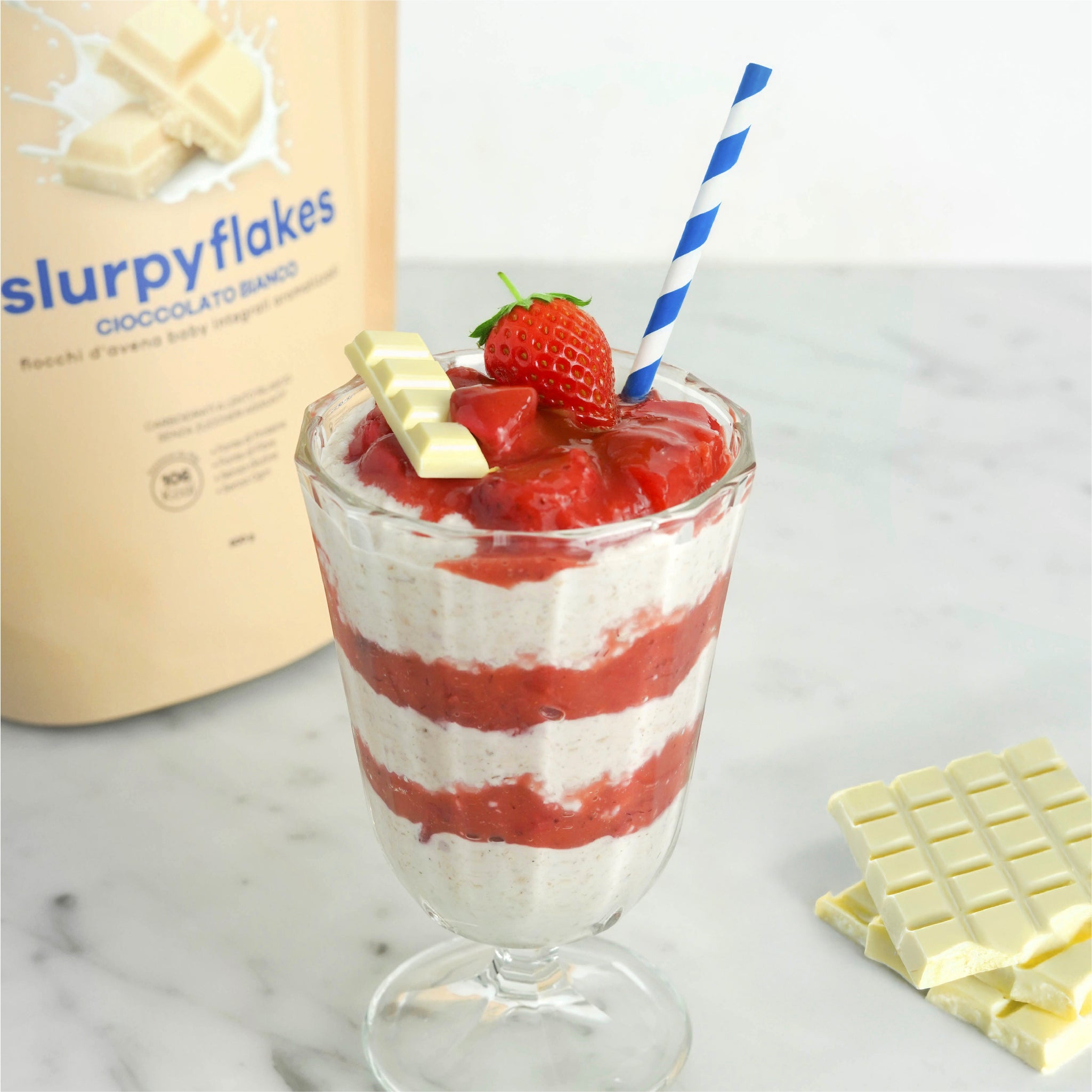 Slurpyflakes Fiocchi d'Avena Baby Cioccolato Bianco