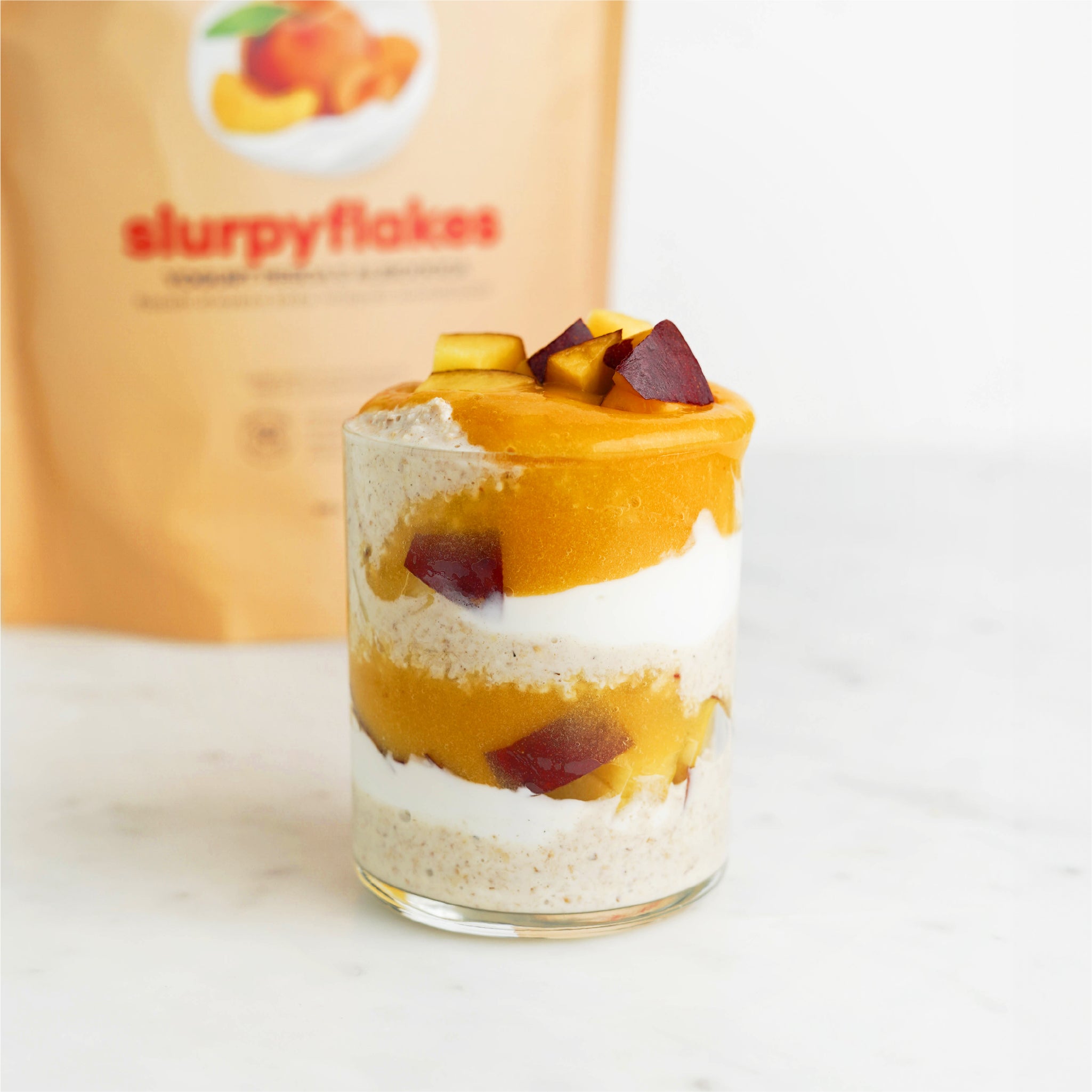 Slurpyflakes Fiocchi d'Avena Baby Yogurt Pesca e Albicocca