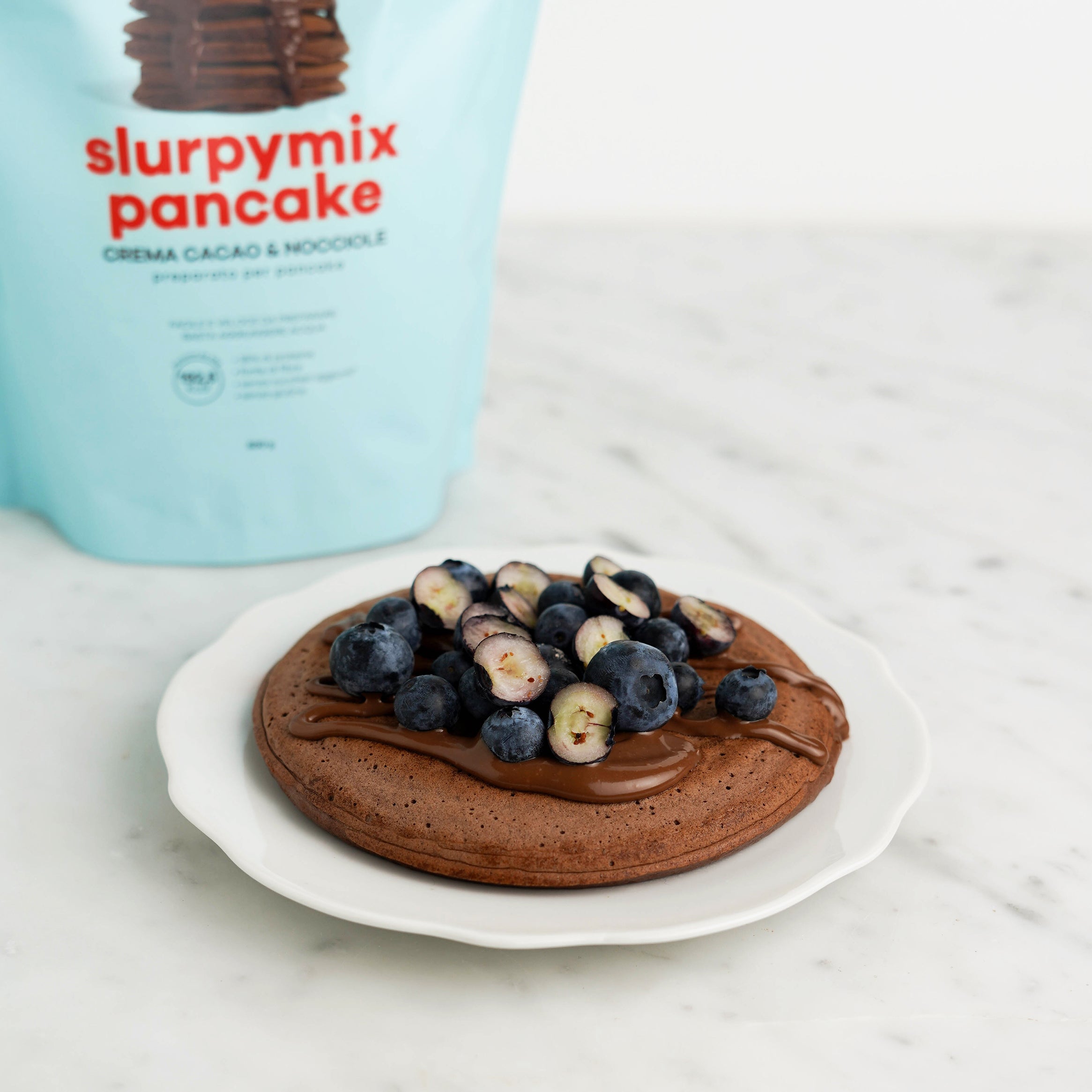 SlurpyMix Pancake Proteici Crema Cacao e Nocciole