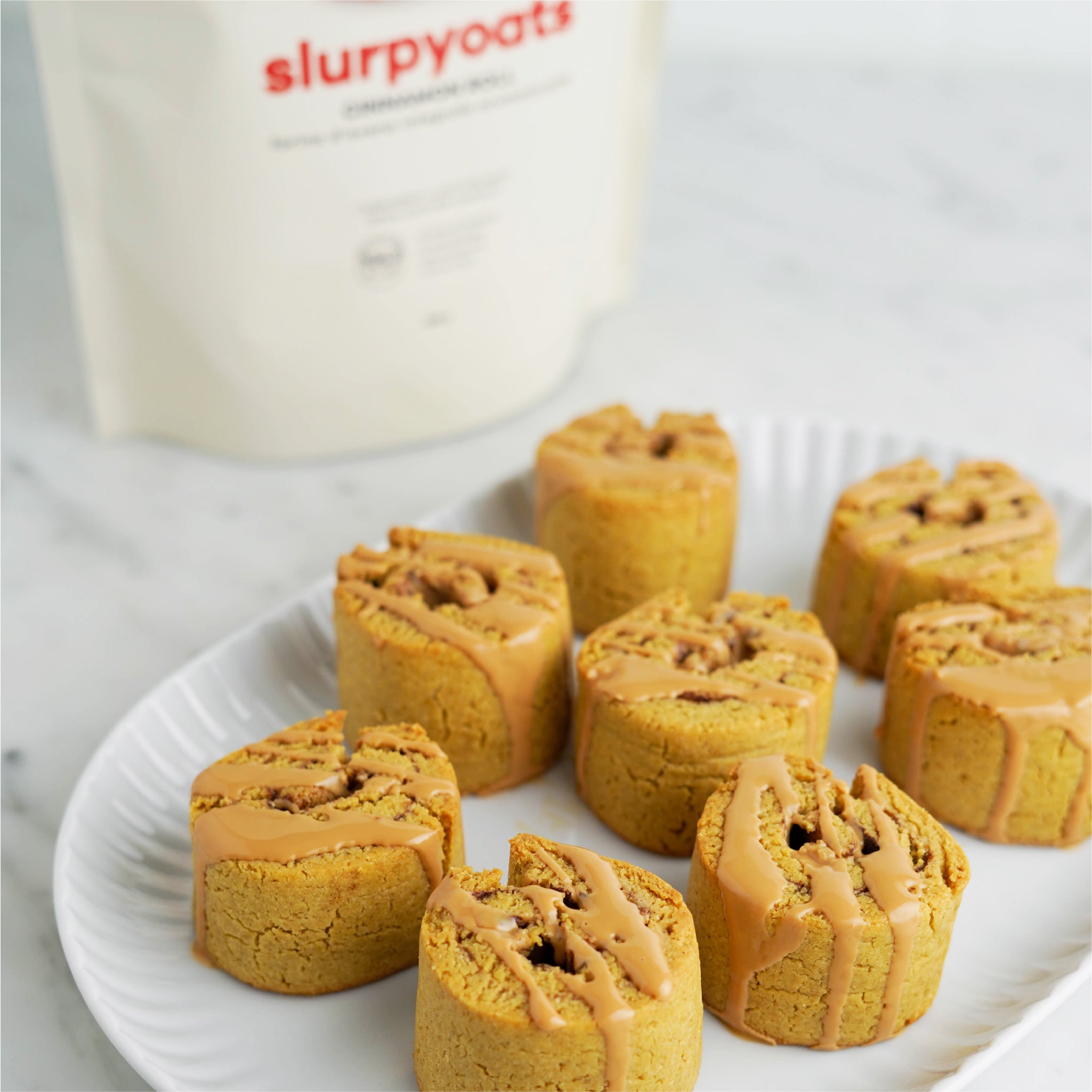 Slurpyoats Farina d'Avena Cinnamon Roll