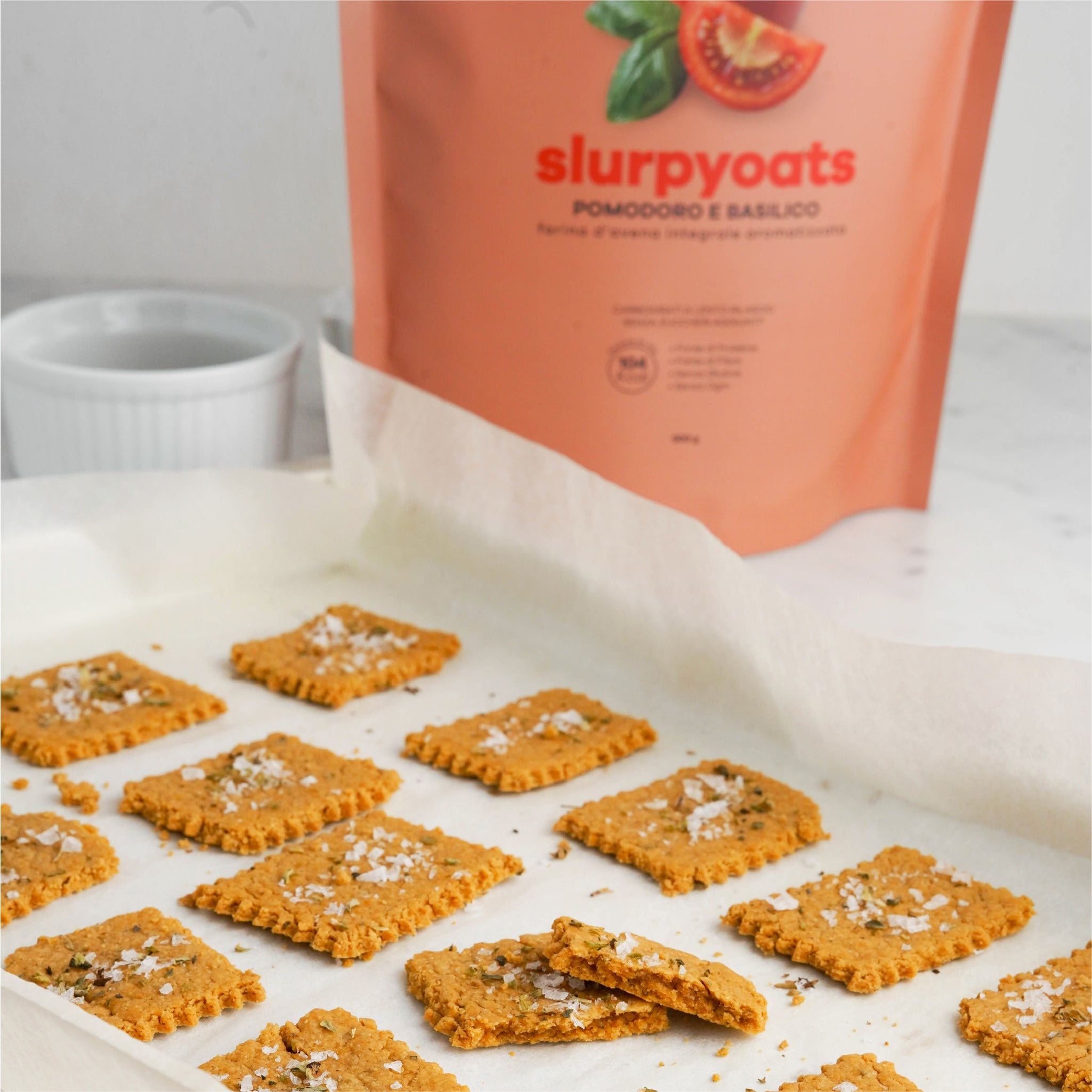 Slurpyoats Farina d'Avena Pomodoro e Basilico