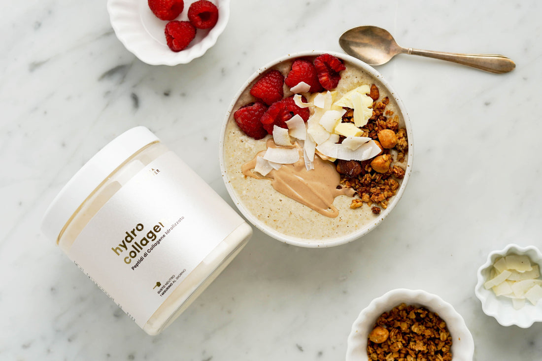 Porridge Antiage: Colazione Funzionale con Avena, Collagene e Topping Goloso