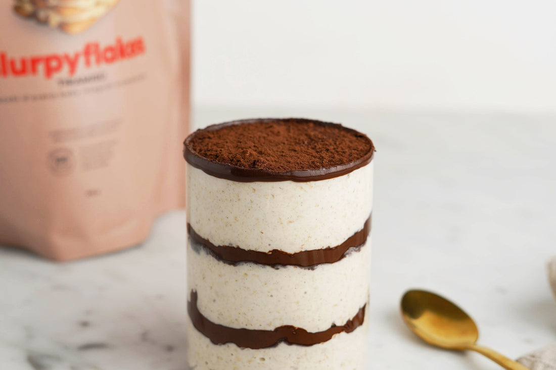 Ricetta Porridgemisù: Il Porridge al Gusto Tiramisù Proteico Senza Glutine