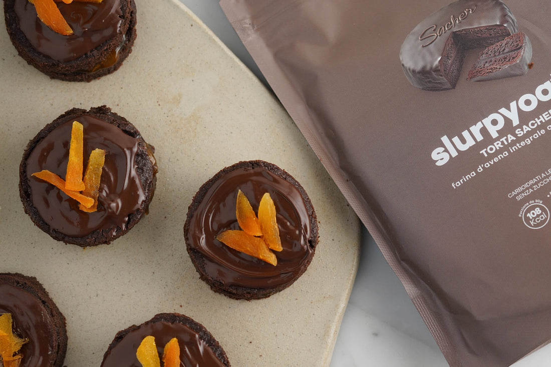 Ricetta Mini tortine Sacher light senza glutine