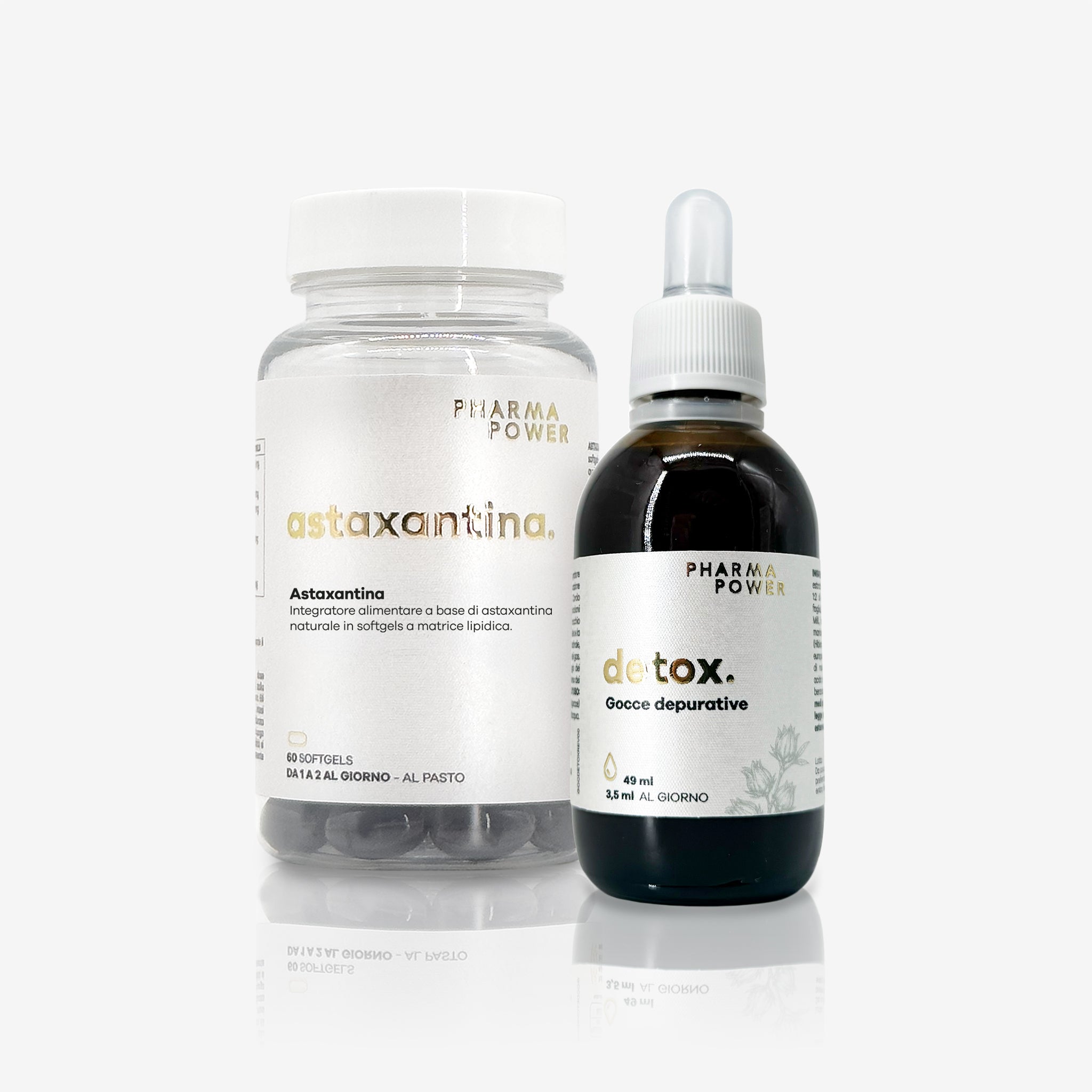 Kit Detox Sun. Detox + Astaxantina