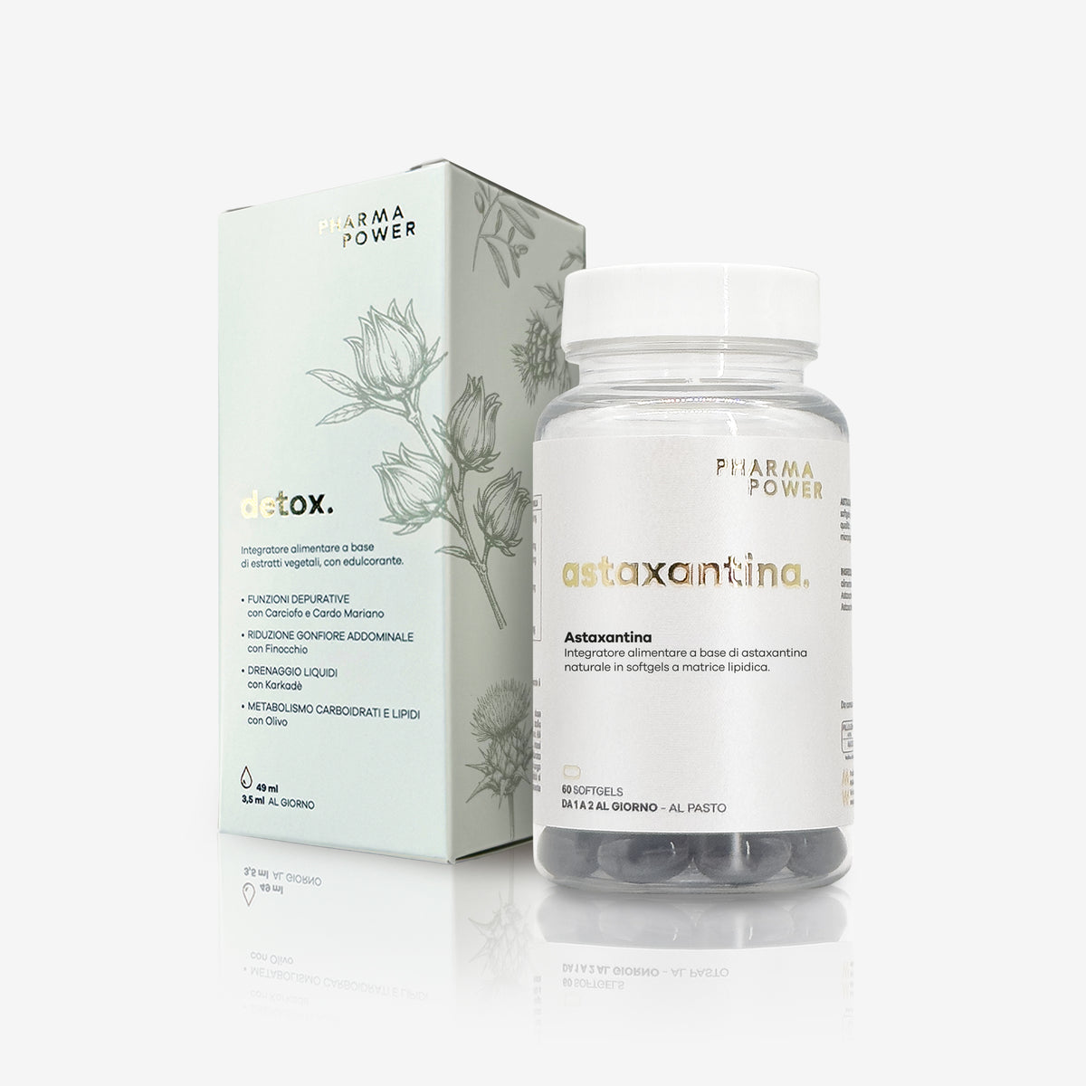 Kit Detox Sun. Detox + Astaxantina
