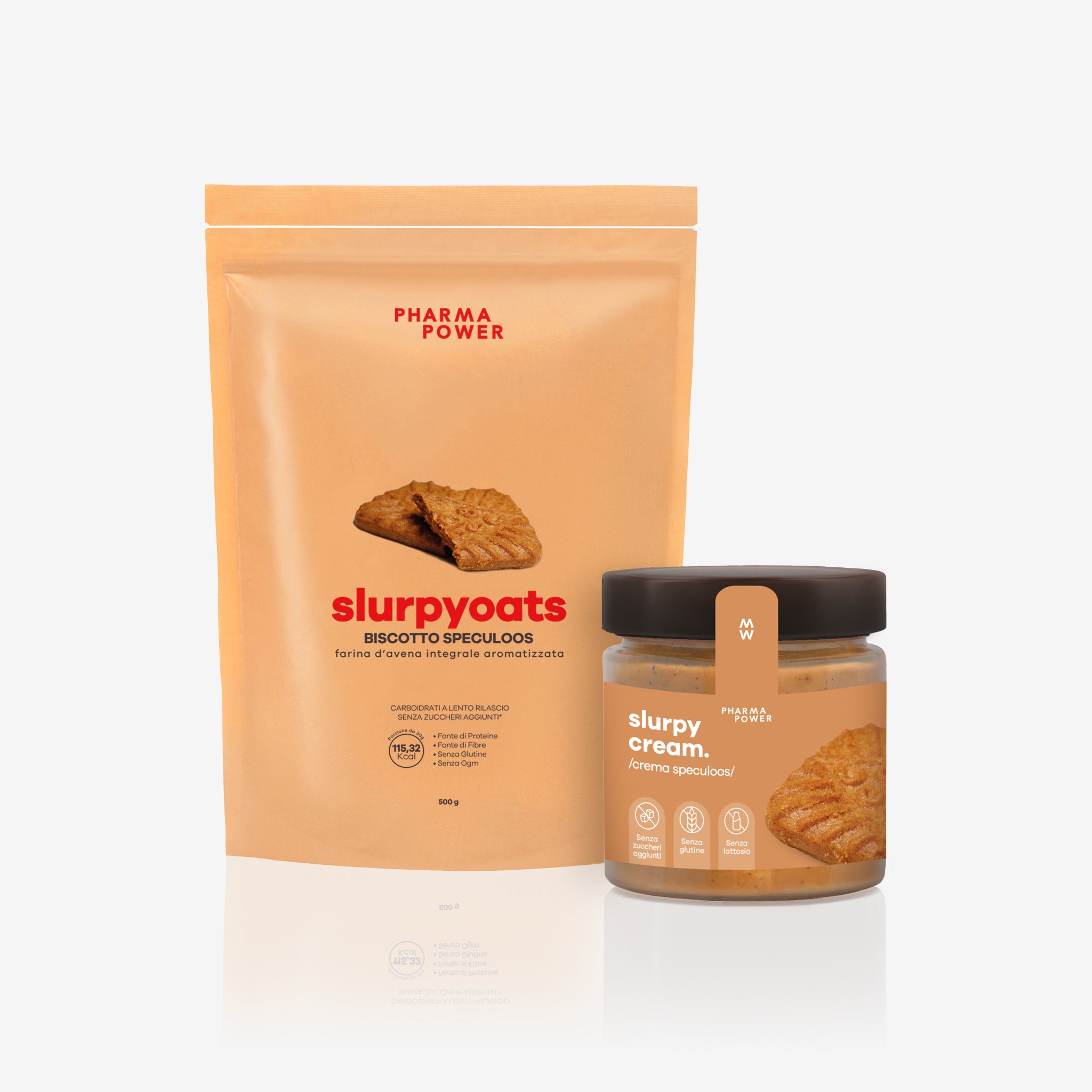 Box Biscotto Speculoos. SlurpyCream Speculoos + SlurpyOats Speculoos