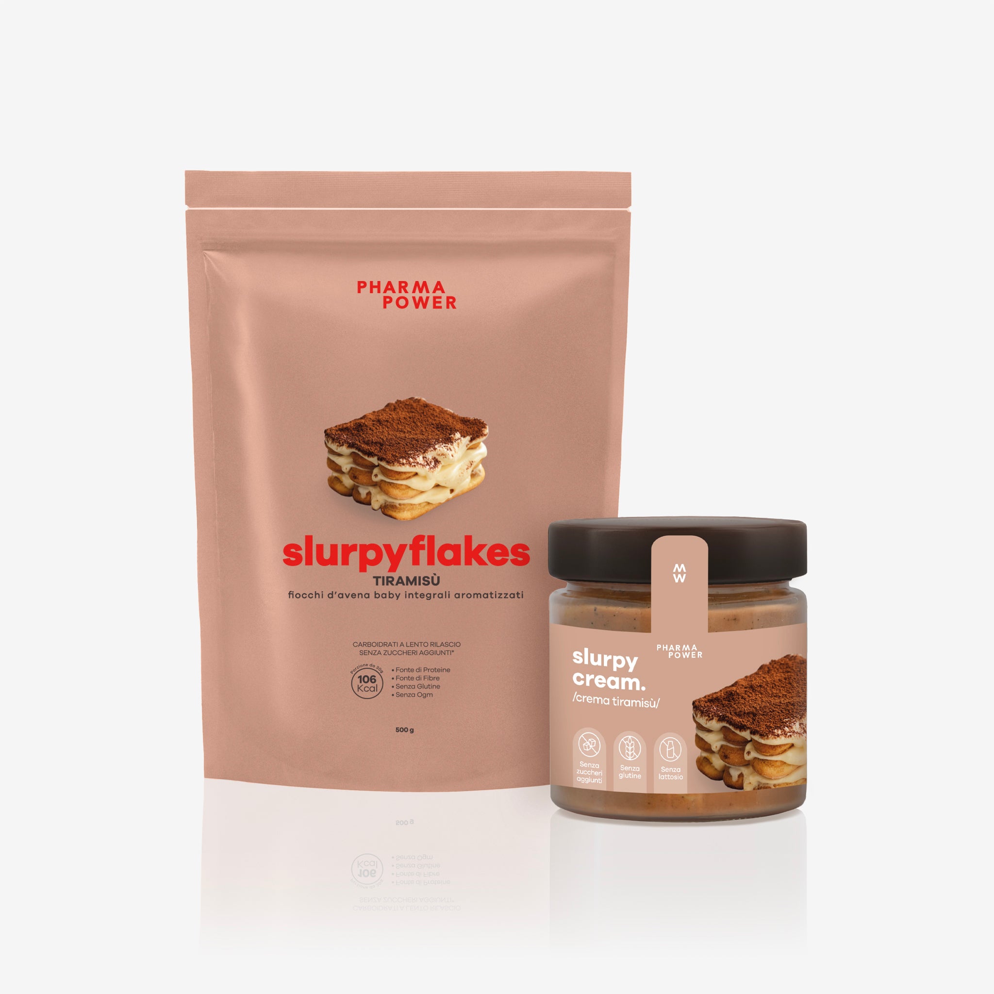 Box Tiramisù Lovers. SlurpyCream Tiramisù + SlurpyFlakes Tiramisù