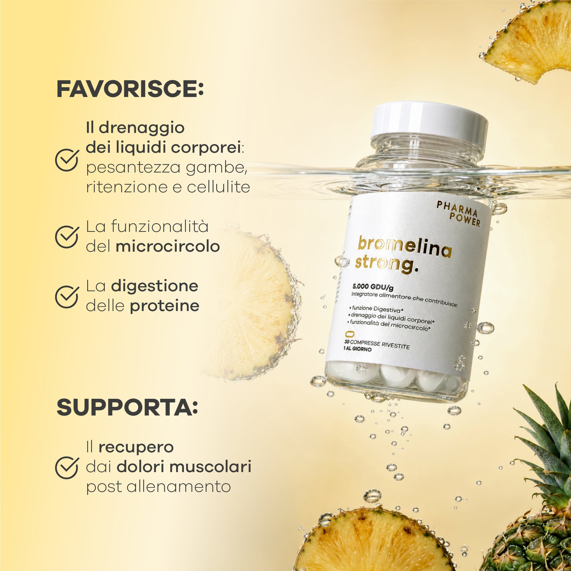 Kit Cellulite Strong. Drop by Drop + Bromelina Strong