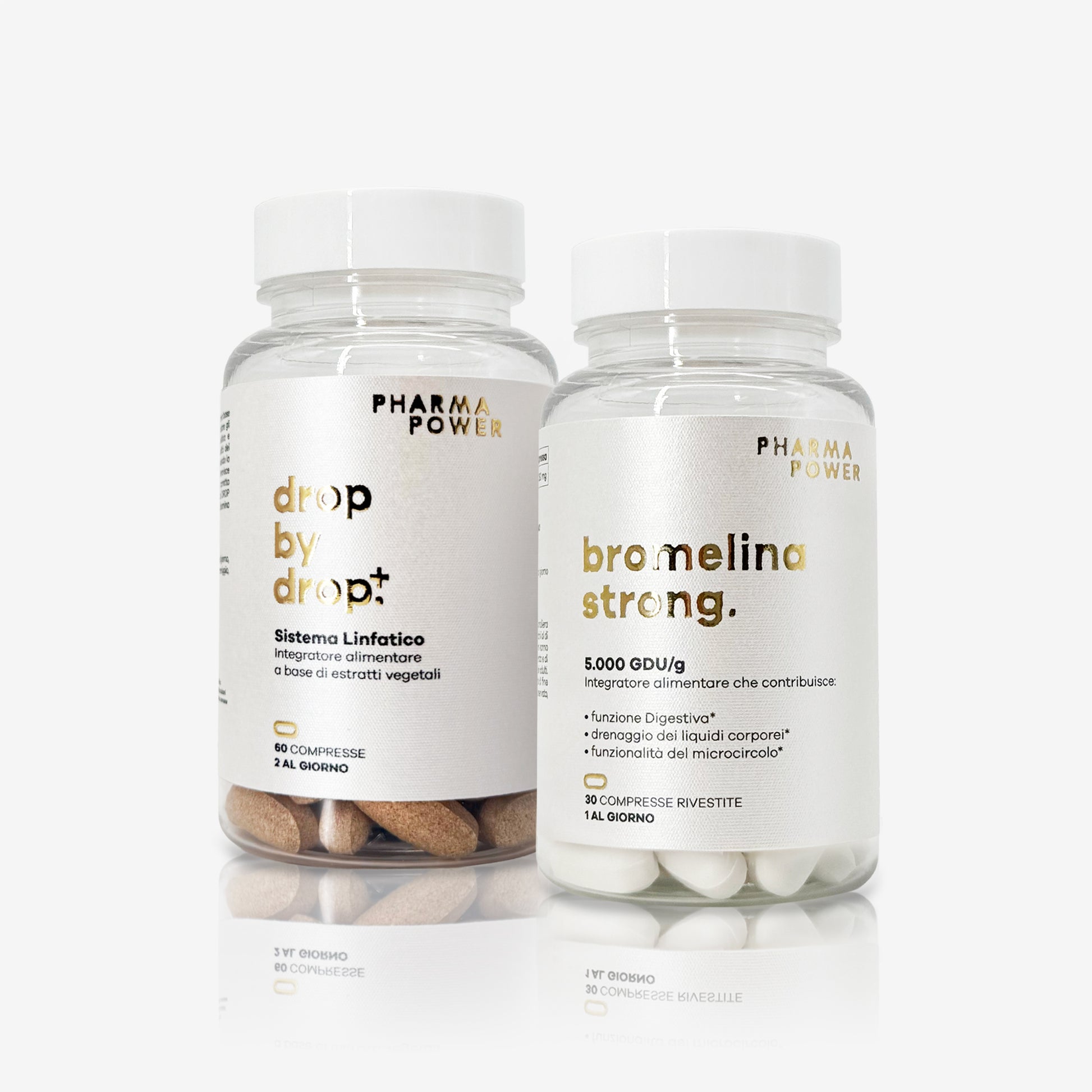 Kit Cellulite Strong. Drop by Drop + Bromelina Strong