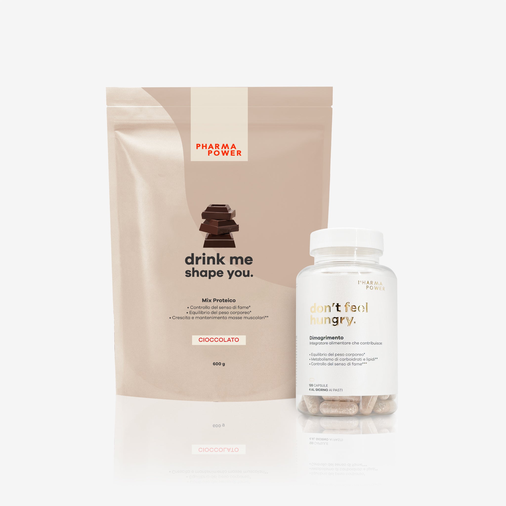 Kit Dimagrimento. Don't Feel Hungry + Drink Me Shape You