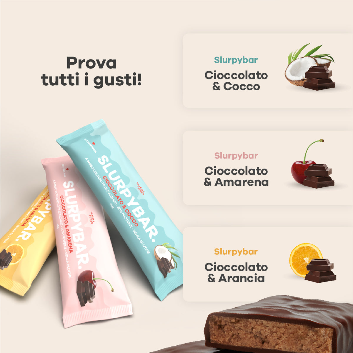BARRETTA PROTEICA CACAO/COCCO - Sixtus Italia BARRETTA PROTEICA CACAO/COCCO - Sixtus Italia
