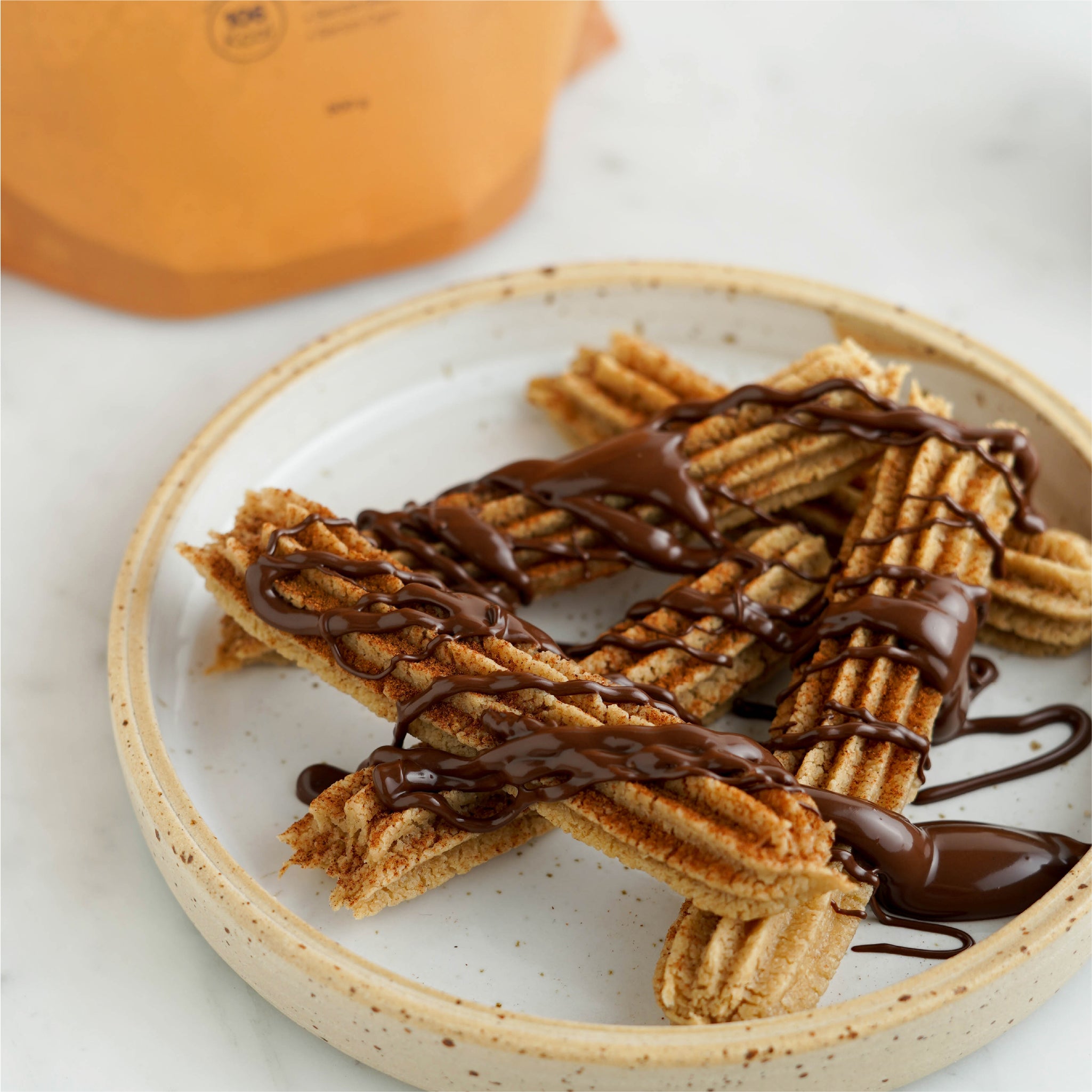 Slurpyoats Farina d'Avena Churros